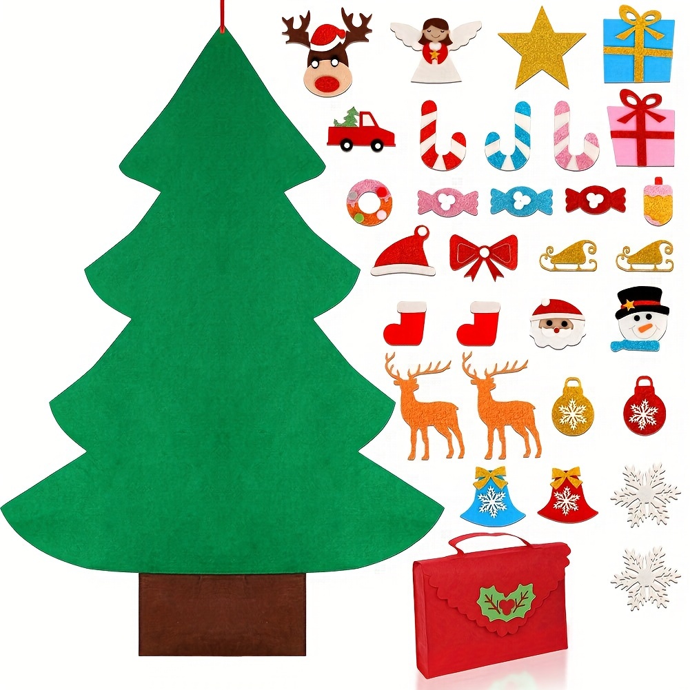 28 DIY Felt Ornaments for a Festive Christmas Tree