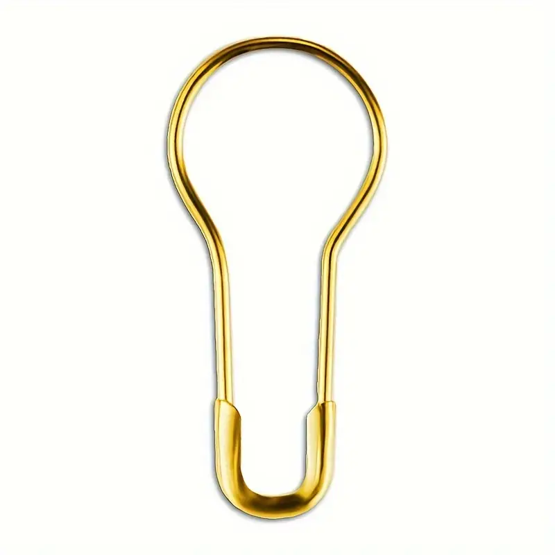Metal Gourd Safety Pins Premium Small Black Safety Pin Bulb - Temu