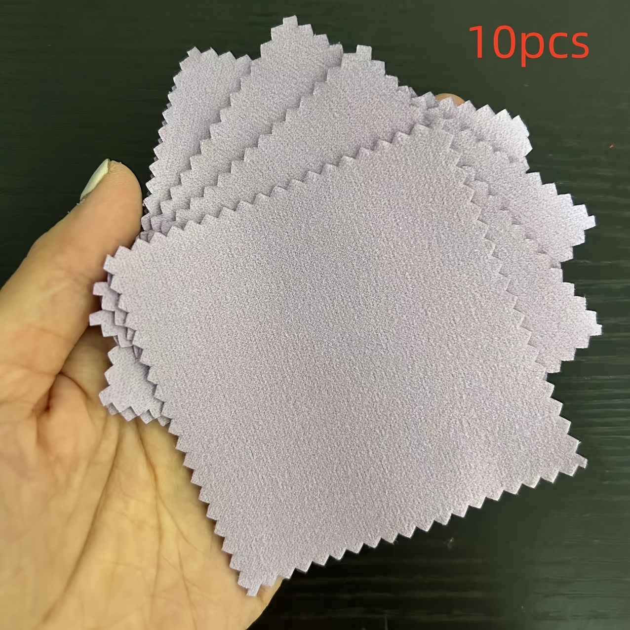 1pc Small Professional Thickened Silver Jewelry Cleaning Cloth / Polishing  Cloth
