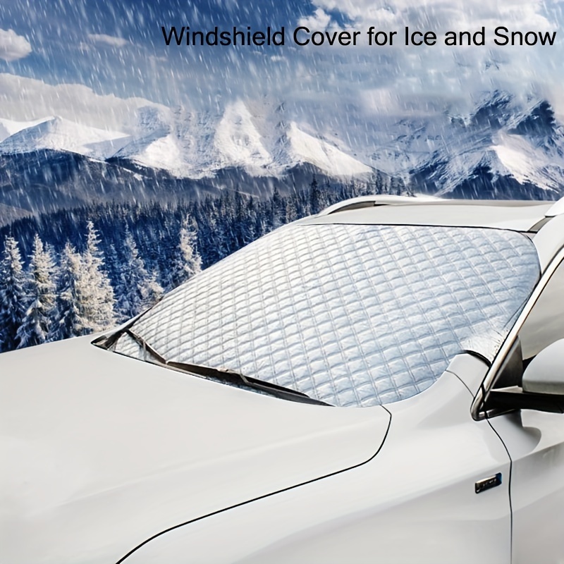 Car Windshield Cover For Ice And Snow Winter Frost - Temu