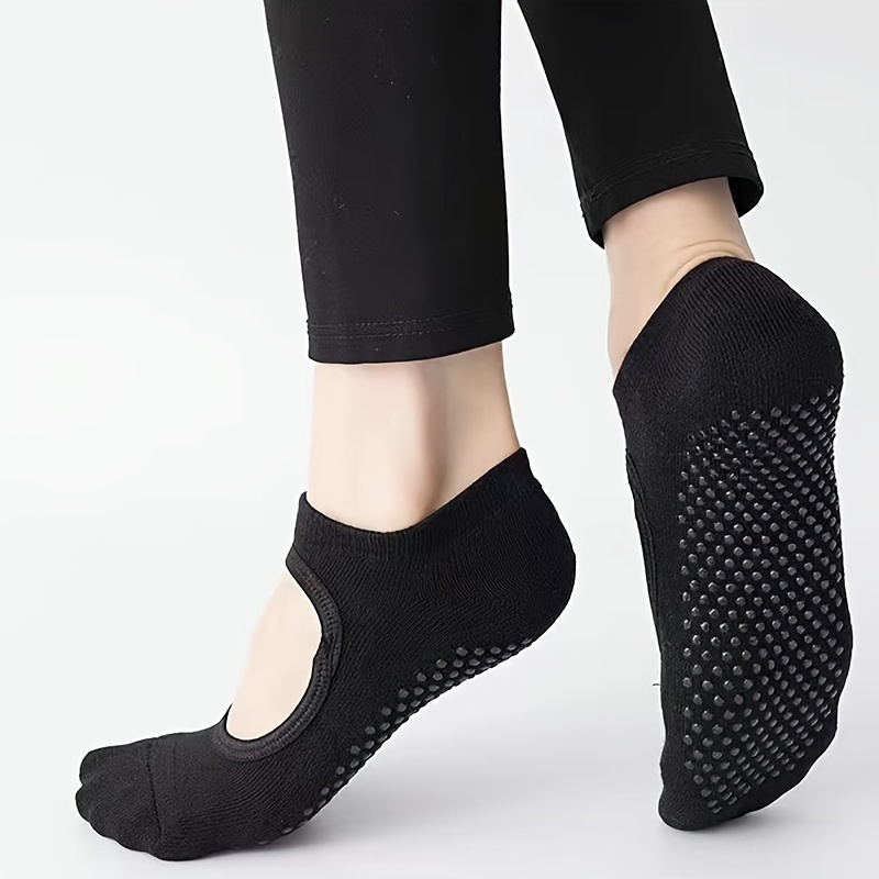 4 Pairs Dance Socks Shoe Socks on Smooth Floors Over Sneakers