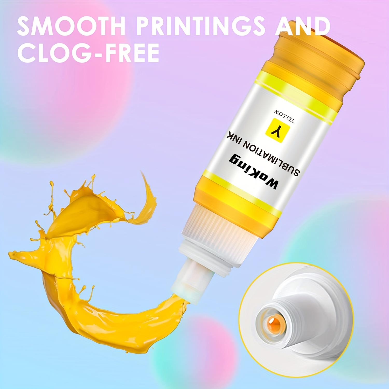WoKing Sublimation Ink for EcoTank Supertank Inkjet Printer ET Series