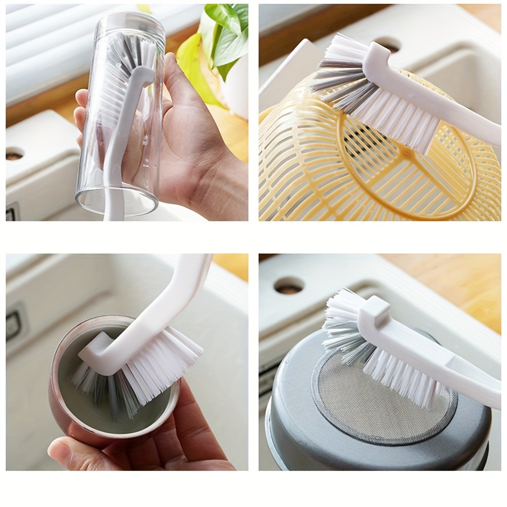 Japan kitchen sink cleaning brush can be bent without dead angle  multifunctional cleaning tool sink cleaning