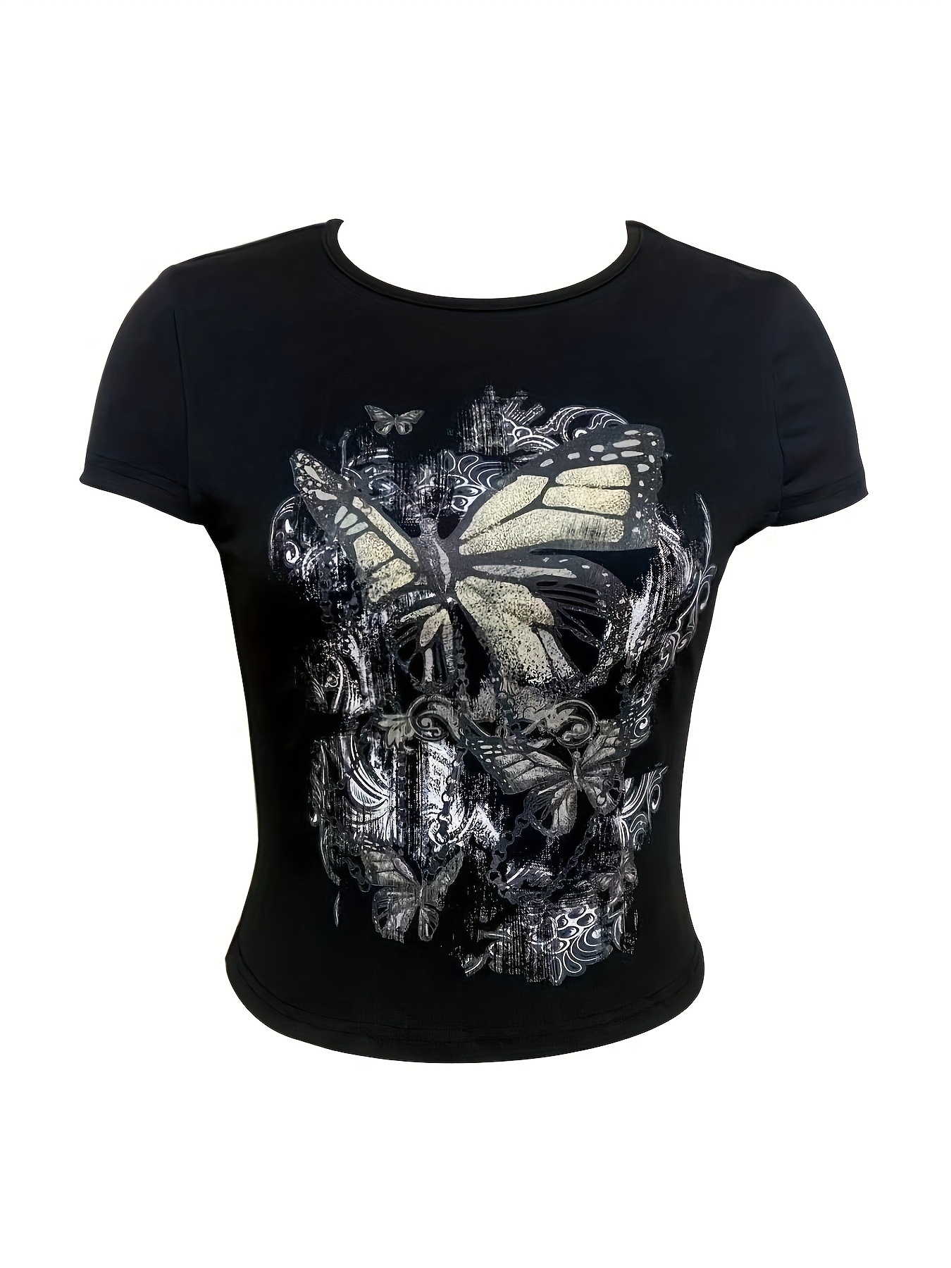 Brandy Melville Slit Sleeve T-shirts for Women