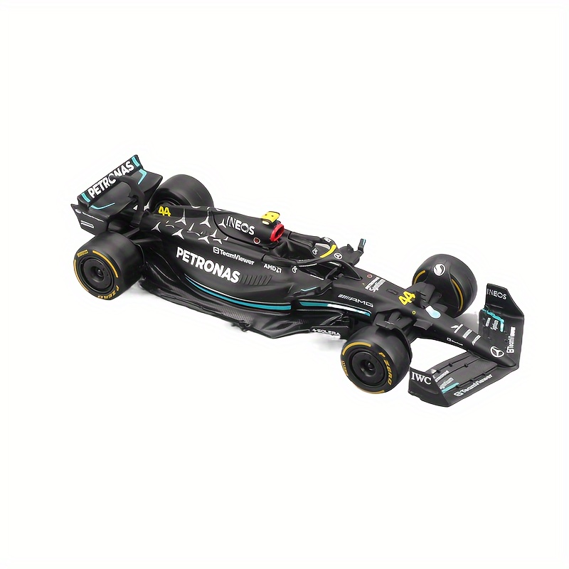 Burago 1:43 2023 Mercedes-Amg F1 Team W14 #44 And #63 Die Cast Alloy Car Model, Collectible Toy, Gift for Collectors