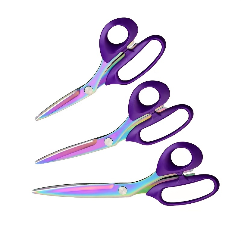 Purple Titanium Scissors, Set of 4 - Sewing Scissors - Dream Products