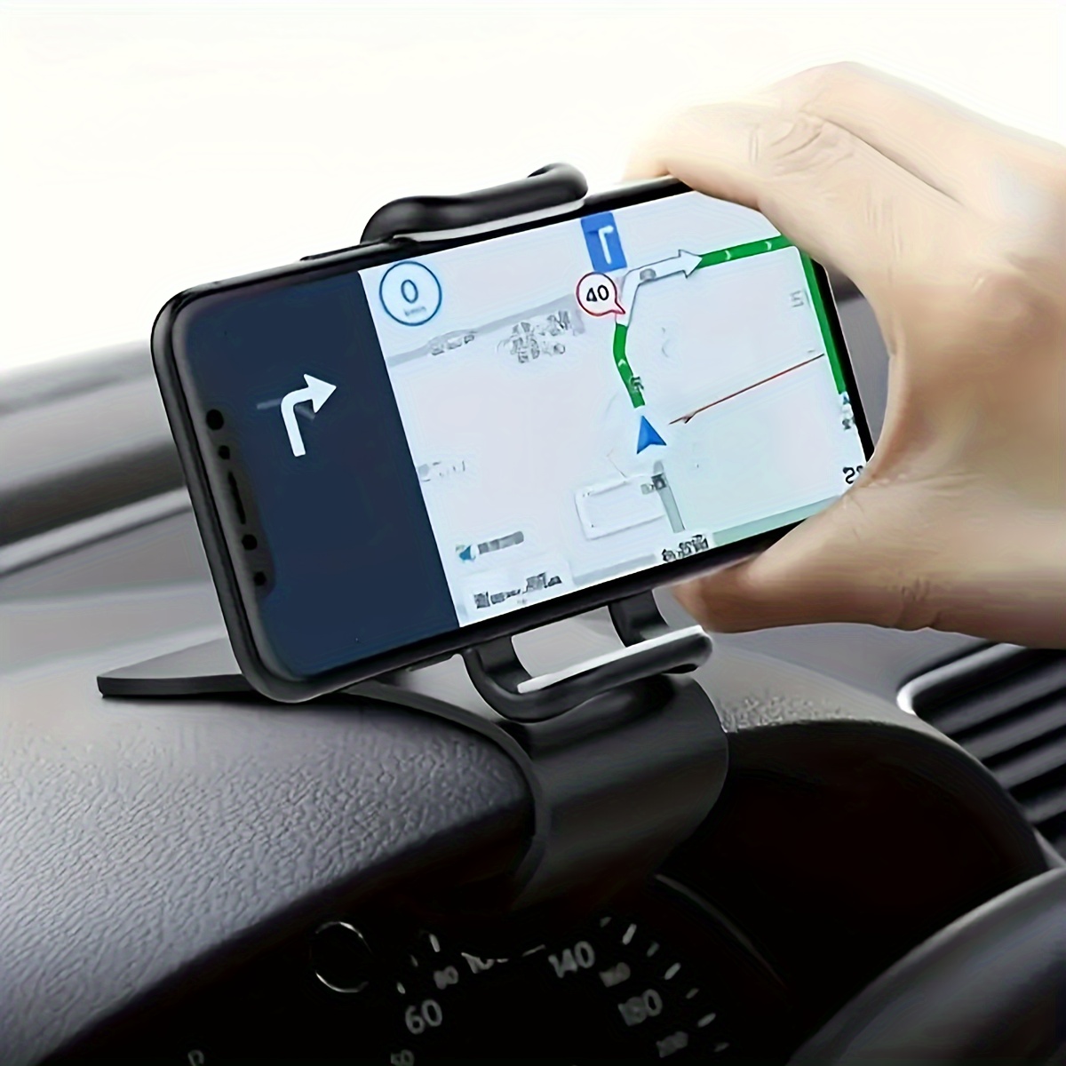 Car Gravity Holder Car Dashboard Phone Mount Holder Auto - Temu