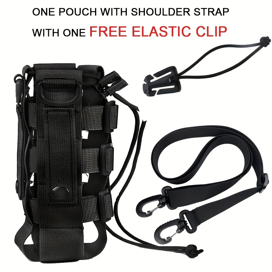 Outdoor Backpack Shoulder Strap Pouch Clip On Pouch Backpack - Temu