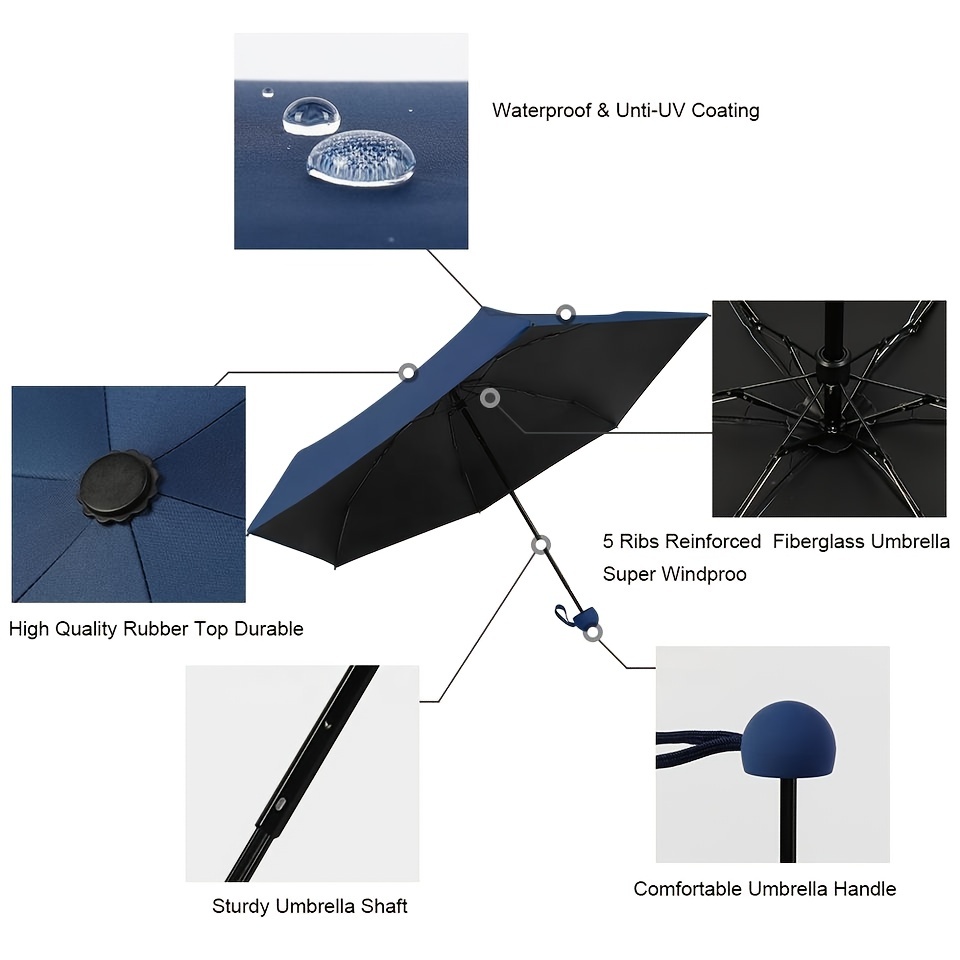Ultra Lightweight Portable Mini Umbrella