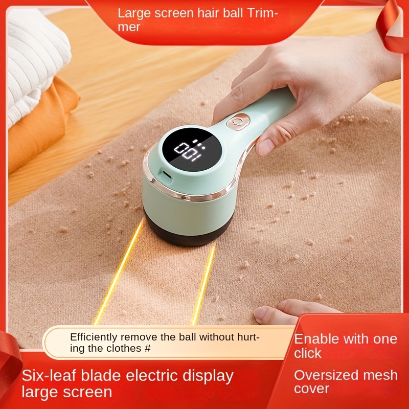 New Electric Lint Remover Double Headed Fuzz Pellet Remover - Temu