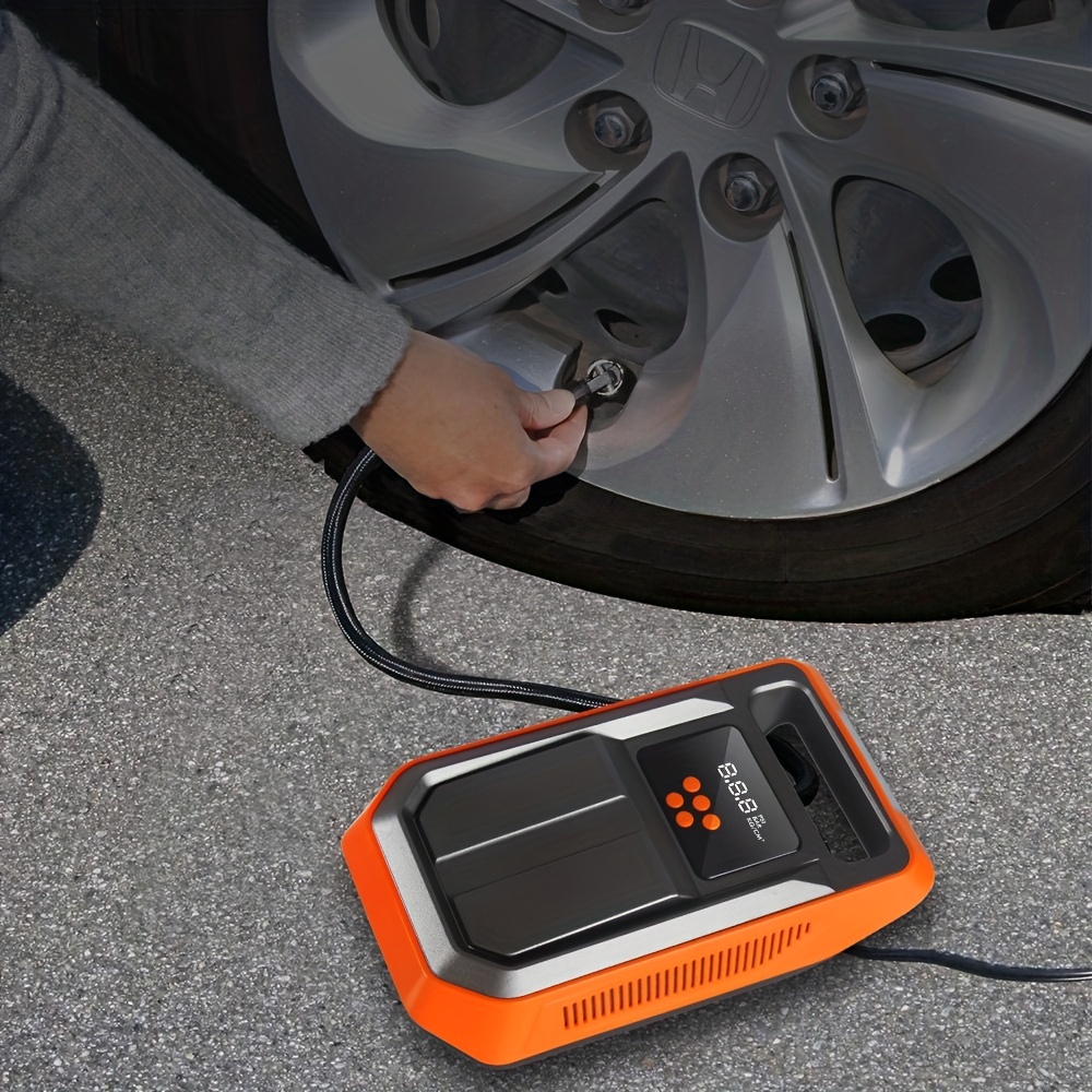 VacLife Air Compressor Tire Inflator, DC 12V Portable Air Compressor for  Car Tires, Auto Tire Pump with LED Light, Digital Air Pump for Car Tires,  Bicycles and Other Inflatables 