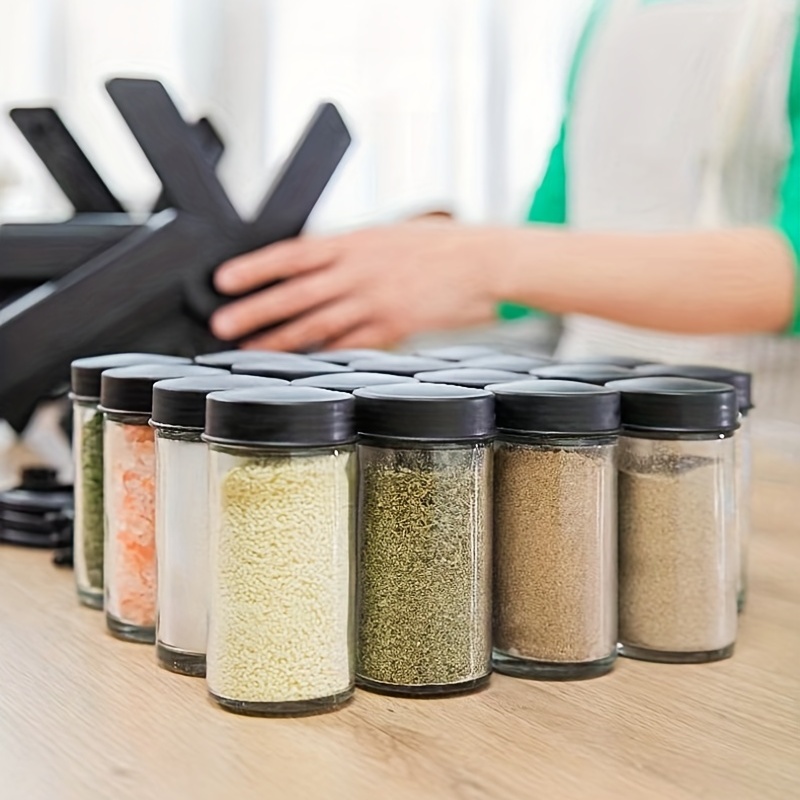 Rotating Seasoning Rack Set Seasoning Rack Set With 18 - Temu