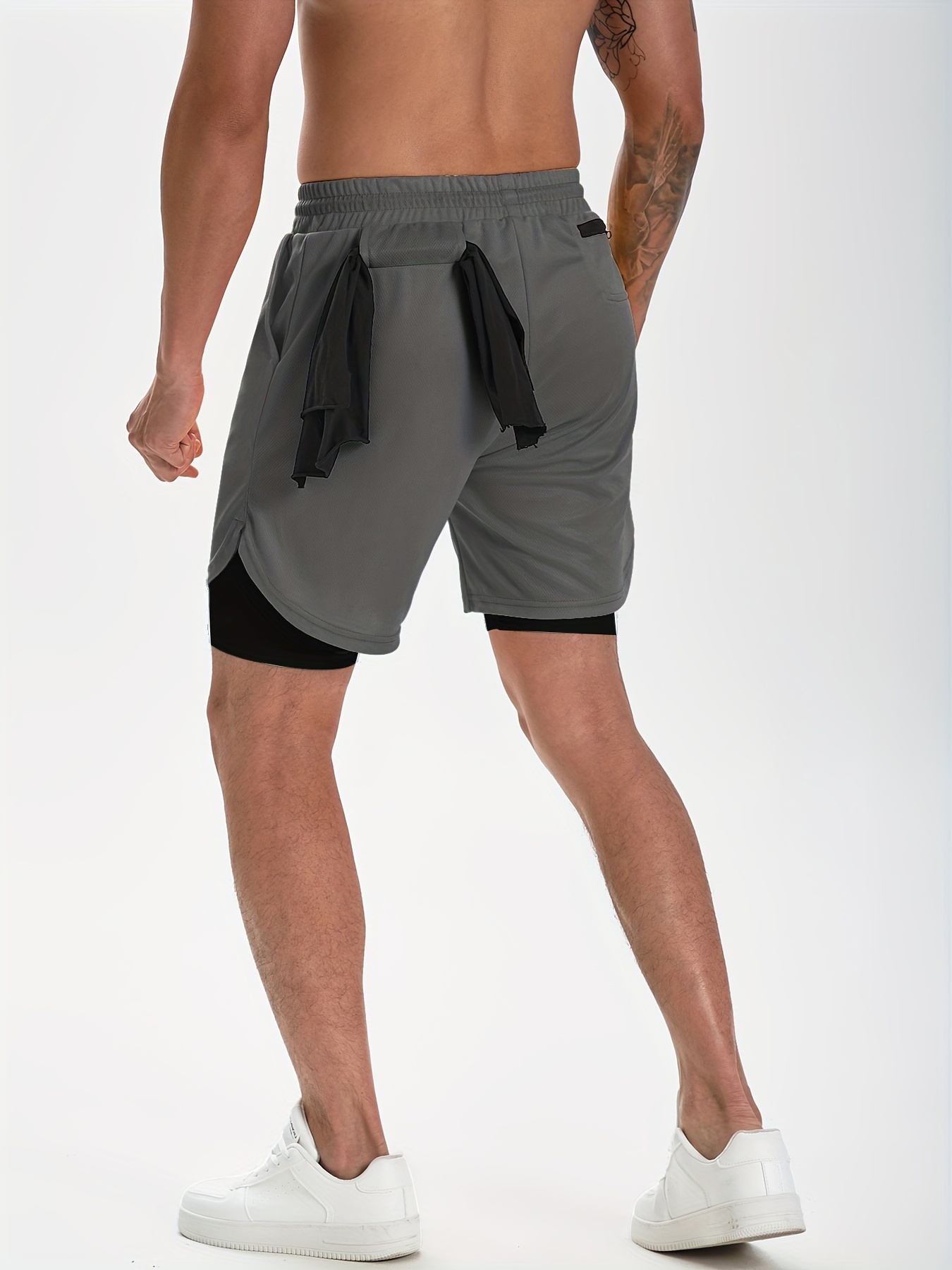 ROCKBROS-pantalones cortos para correr Unisex, ropa para hacer
