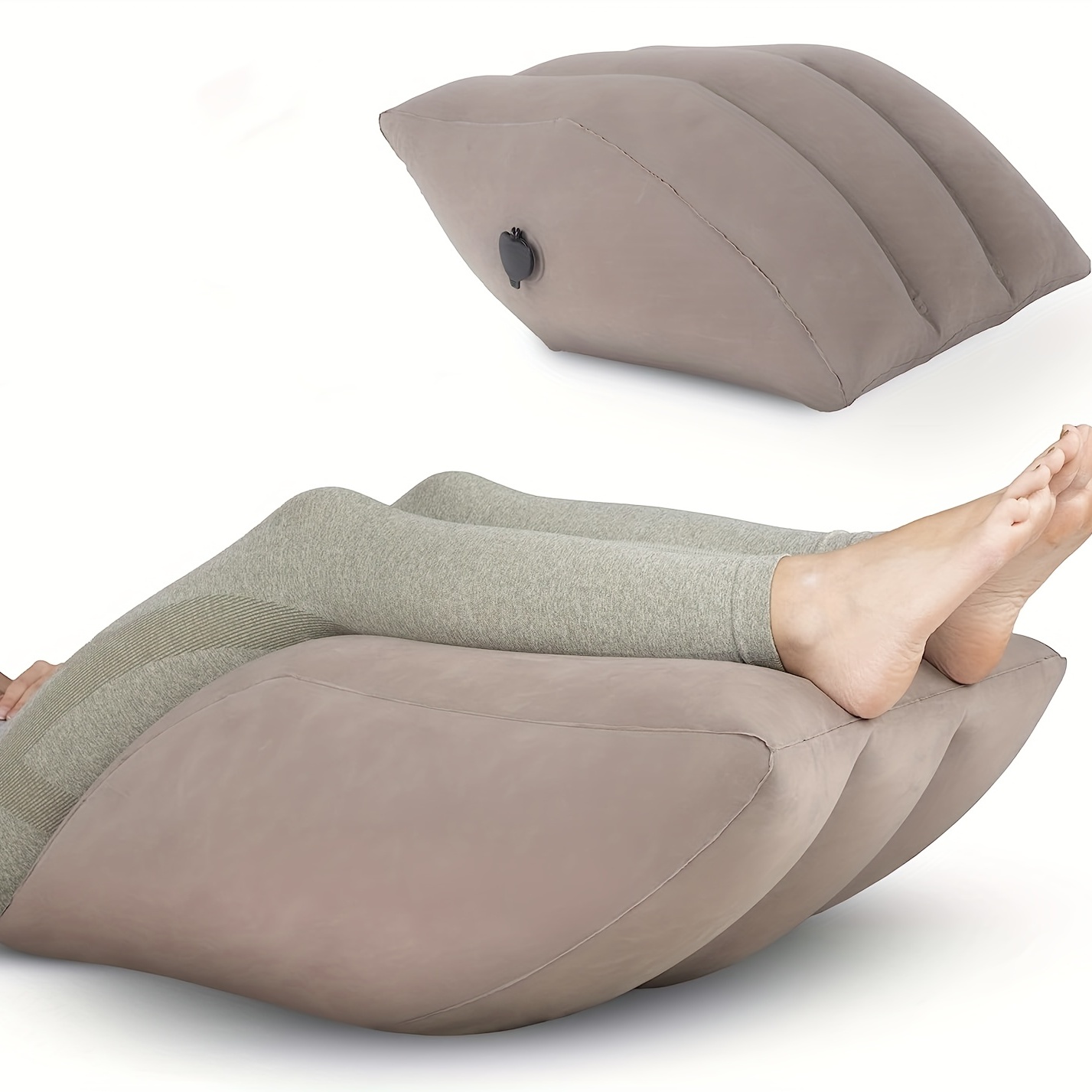 Inflatable Leg Elevation Pillow Portable Wedge Pillow For - Temu