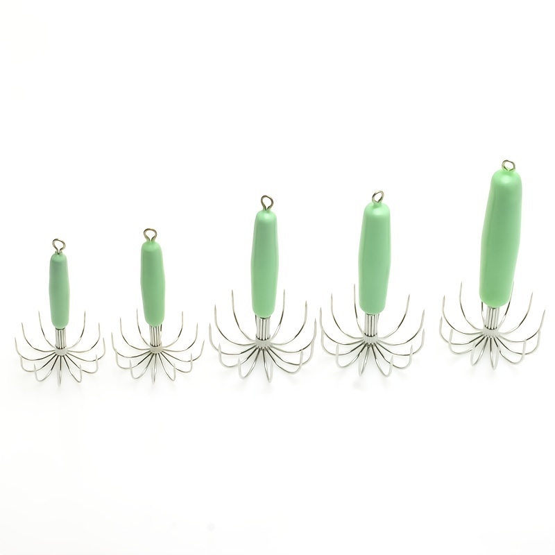 Octopus Squid Hook Glow in The Dark Squid Glow Squid Jigs Hooks Glowing  Squid Bait Octopus Lures Fishing Saltwater Squid Jigs Hook Glowing Squid  Hook