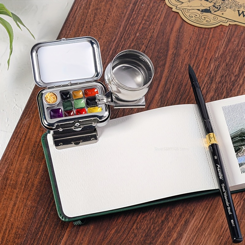 Travel watercolor set  Watercolor supplies, Travel art kit, Watercolor  pallet
