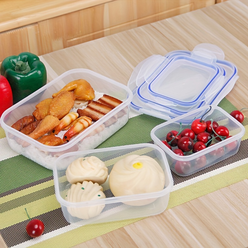 Food Storage Containers With Lids Plastic Bpa free Meal Prep - Temu