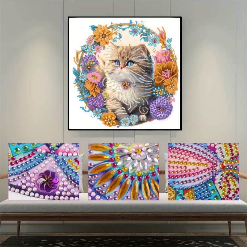 Buy Special Shaped Diamond Painting,Toponly DIY 5D Partial Drill  Cross-Stitch Mosaic Beads Art Work Home Décor DIY Wall Clock Online at  desertcartKUWAIT