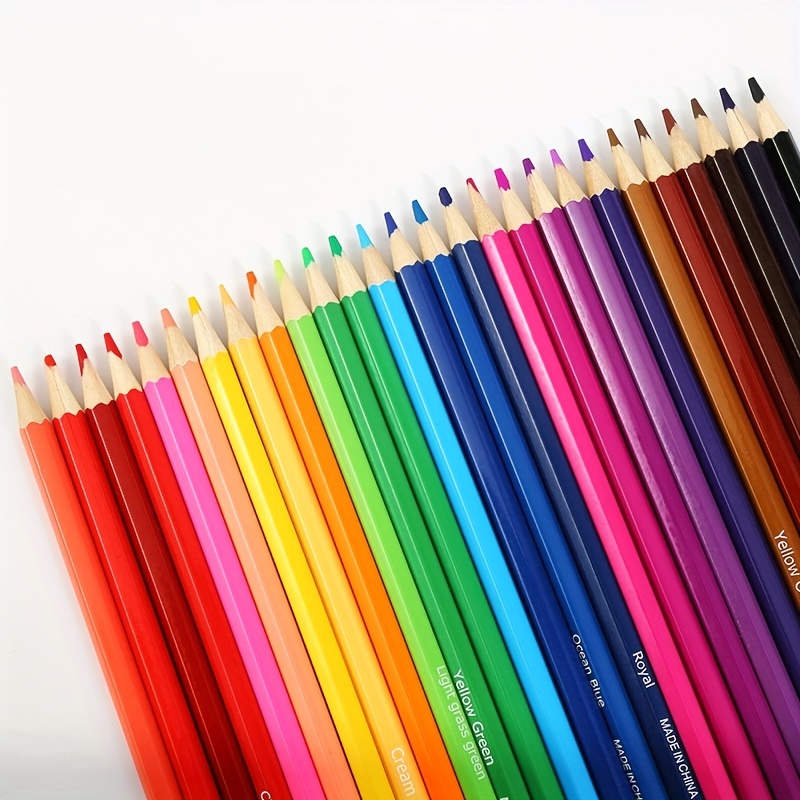 Colored Pencils  12 Multicolor Eco-Friendly Pencils