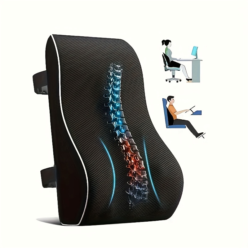 Corrector Postura Espalda Soporte Lumbar Silla Carro Oficina CPE01 –  Cómpralo en casa