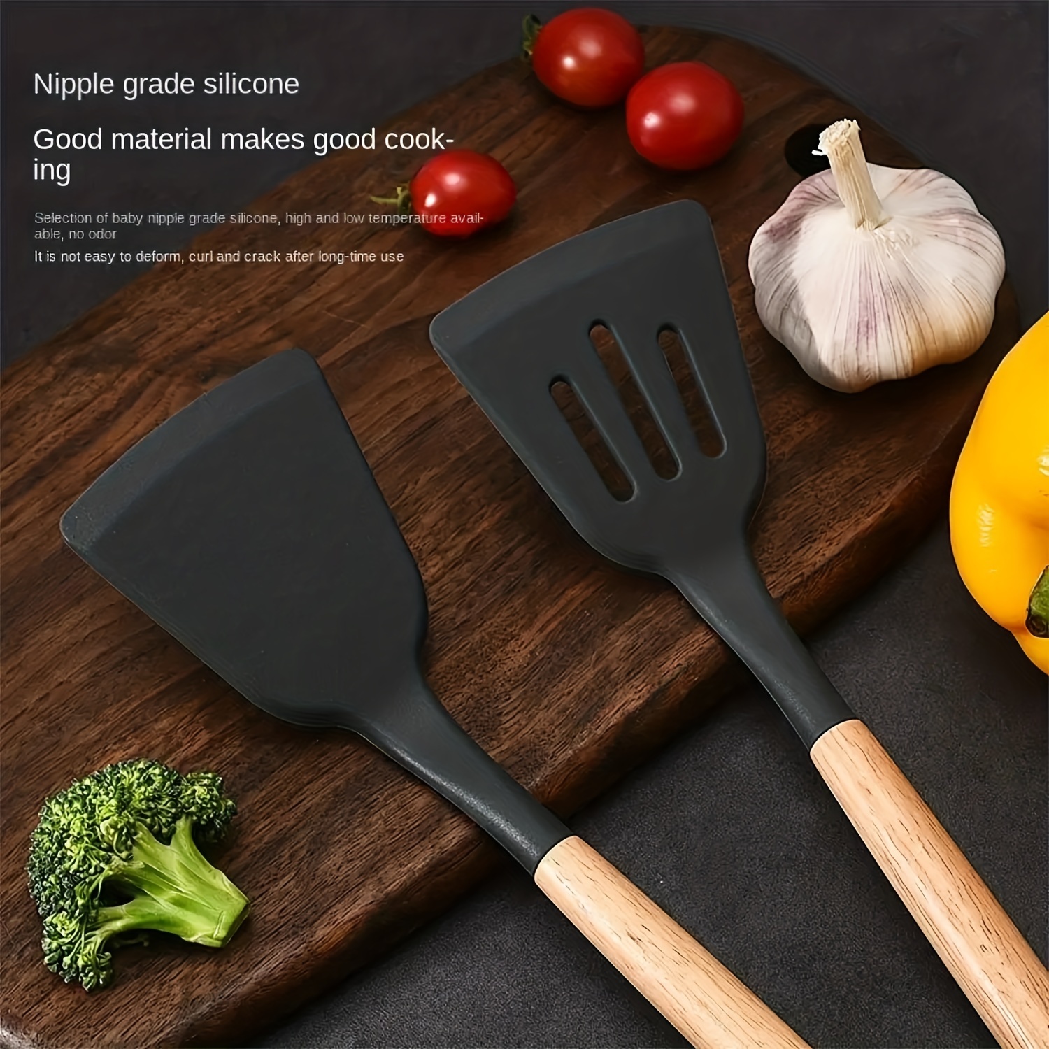 Kitchen Essential Gadget Small Premium Silicone Spatula Heat