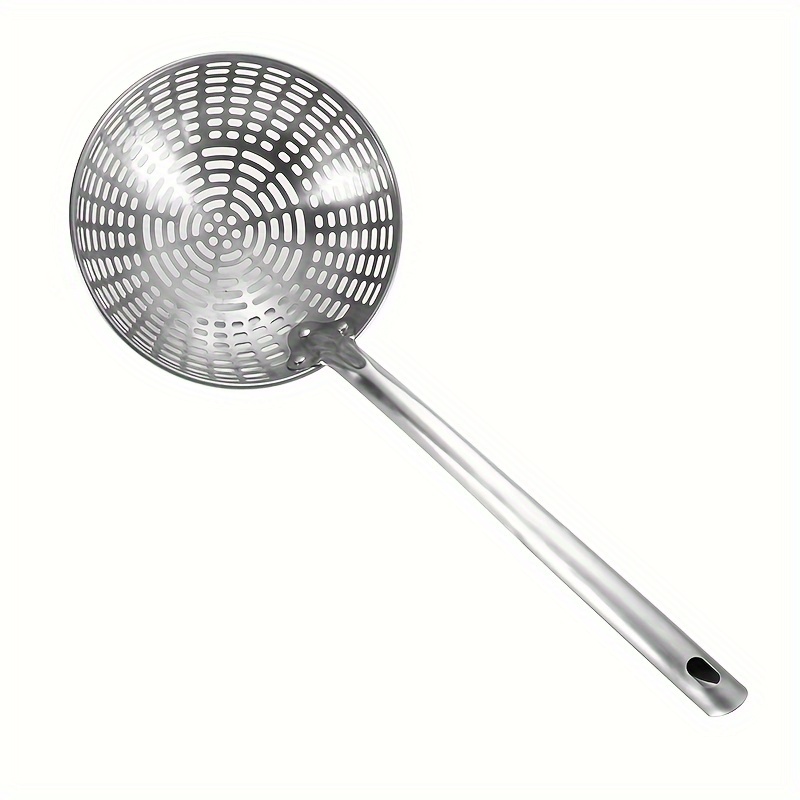 1pc Strainer Ladle Stainless Steel Wire Skimmer Spoon With - Temu