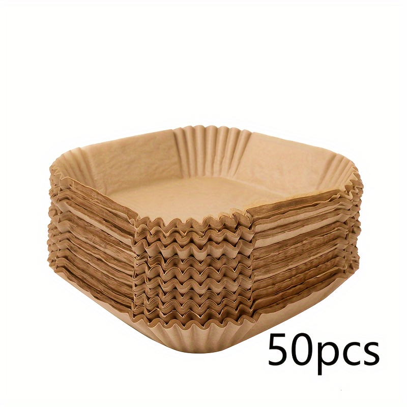 50 piezas freidora espiral papel alimento silicio Aceite papel