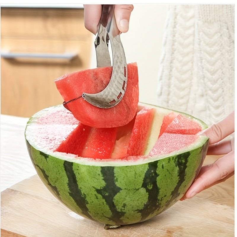 Creative Watermelon Cutter Knife Kitchen Gadgets Stainless Steel Multi  Functional Best Kitchen Gadget Gadget Kitchen Tools - Temu