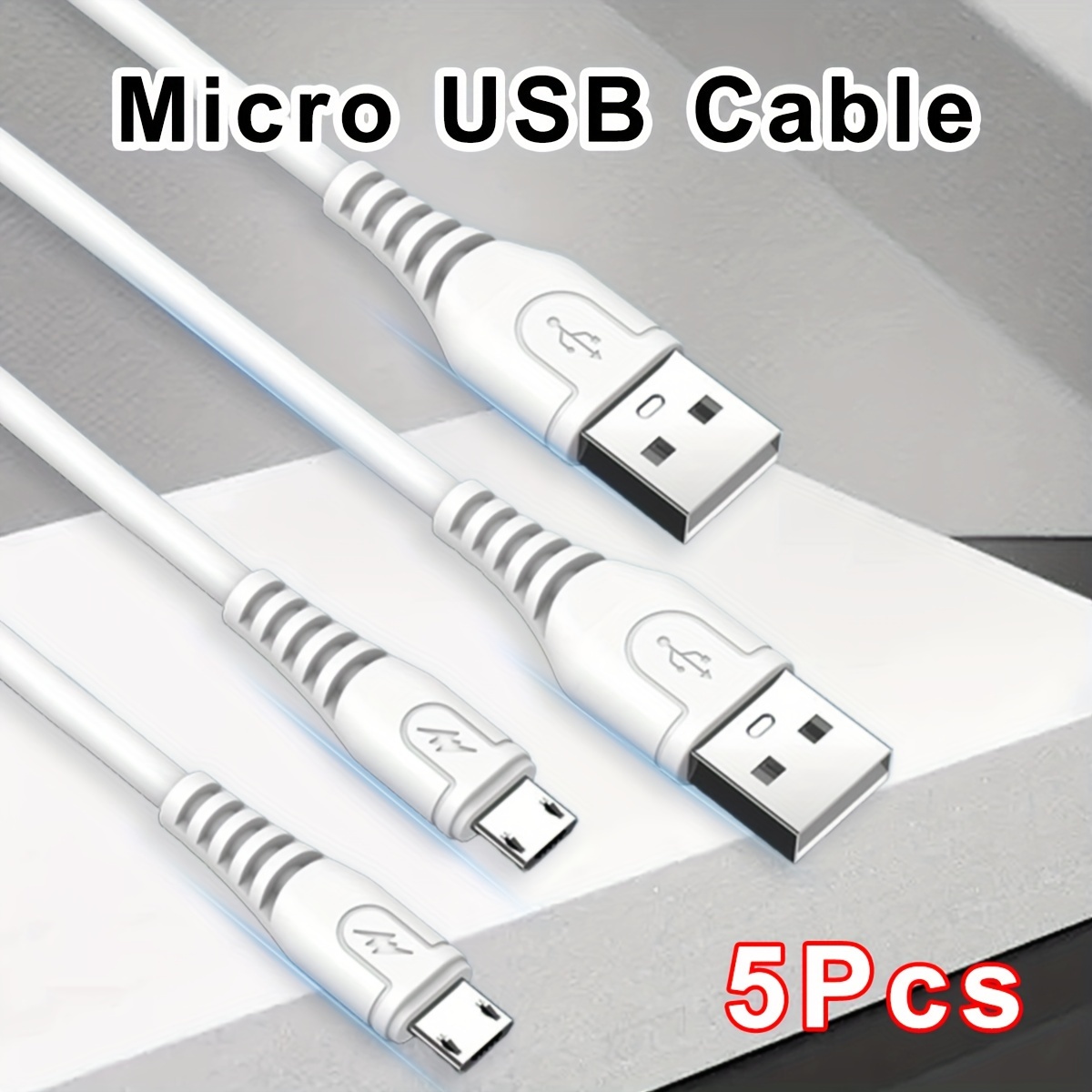 Câble adaptateur coudé 90 degrés Micro B Mini USB 3.1 OTG 5
