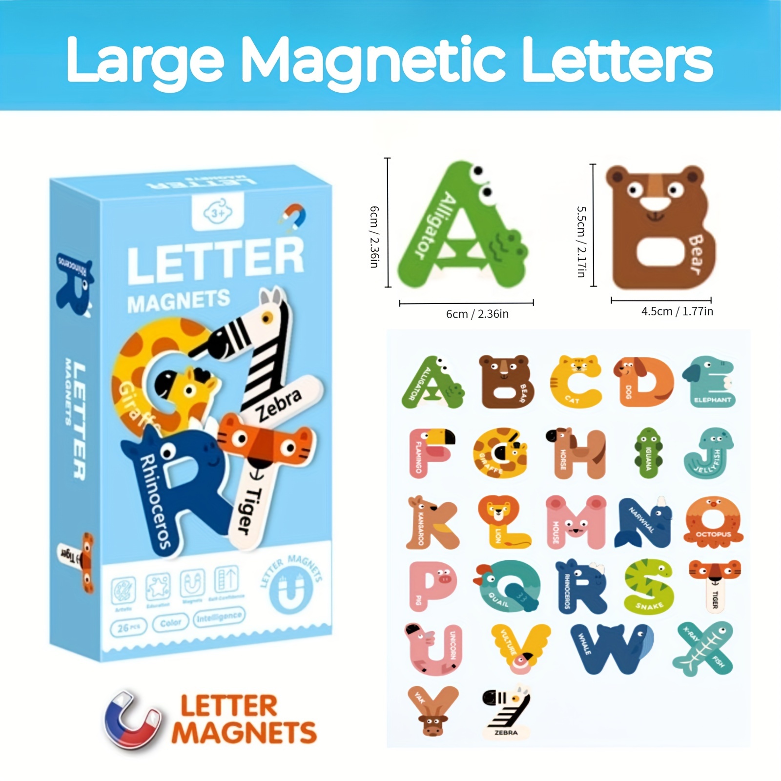 Lettere magnetiche per bambini Numeri magnetici educativi - Temu Switzerland