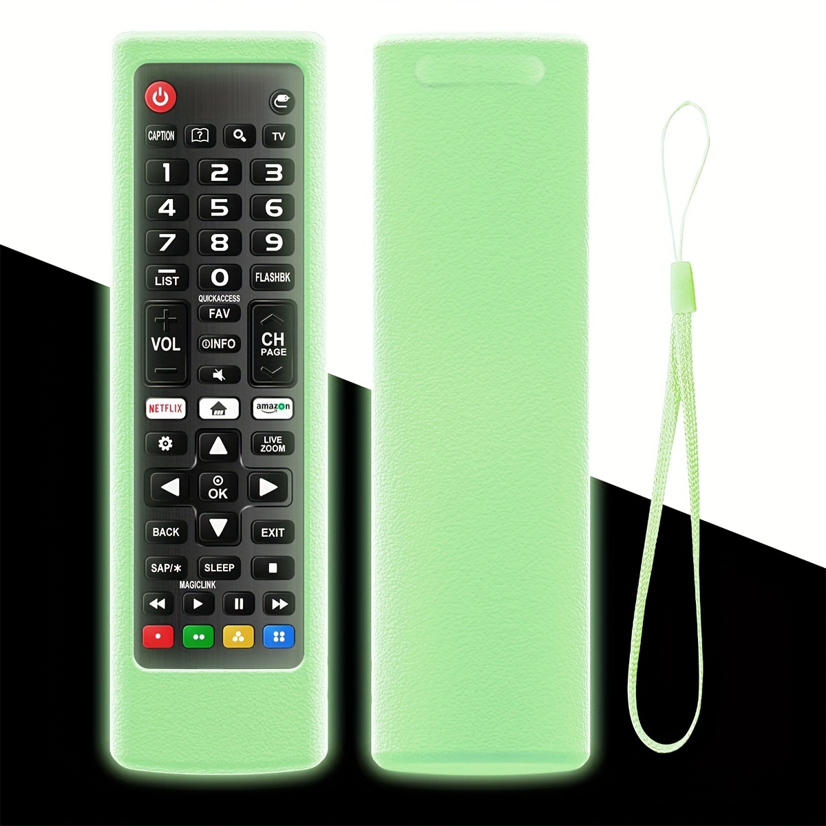 AKB75095307 AKB75375604 AKB74915305 – Funda de silicona de repuesto para  mando a distancia LG TV, color verde oscuro, azul y rojo – Yaxa Colombia