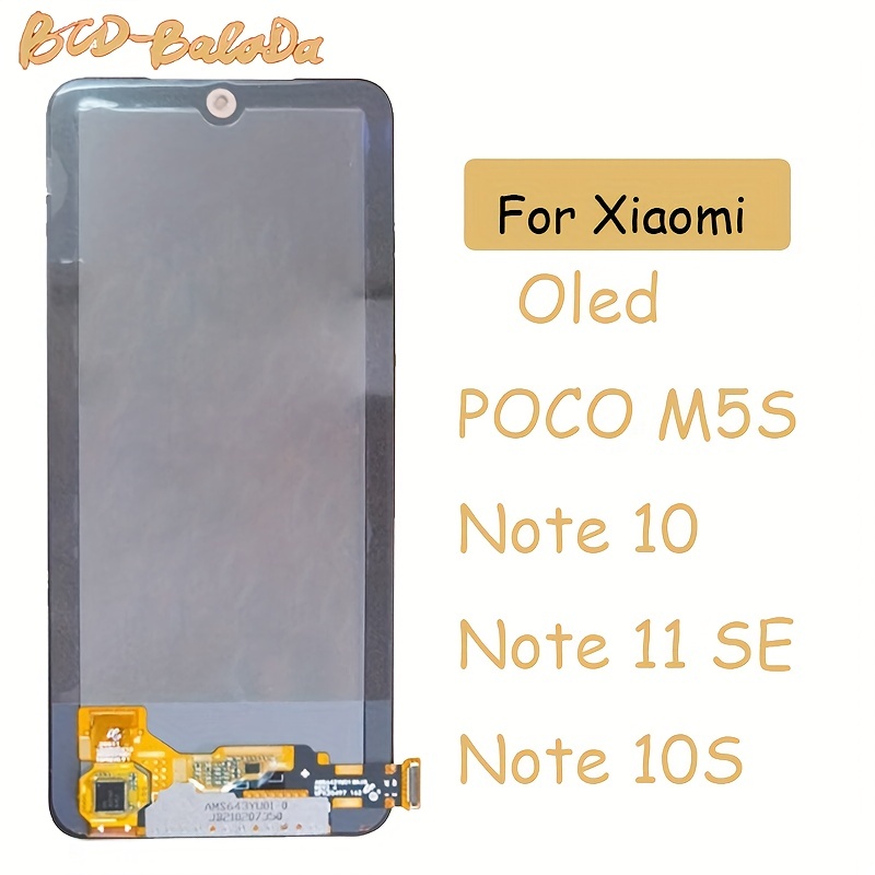 For Xiaomi Redmi Note 12 4G /Note 12 5G LCD Display Touch Screen Digitizer  Frame