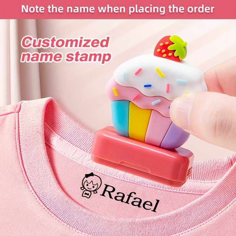  Custom Name Stamp for Clothing Kids Waterproof