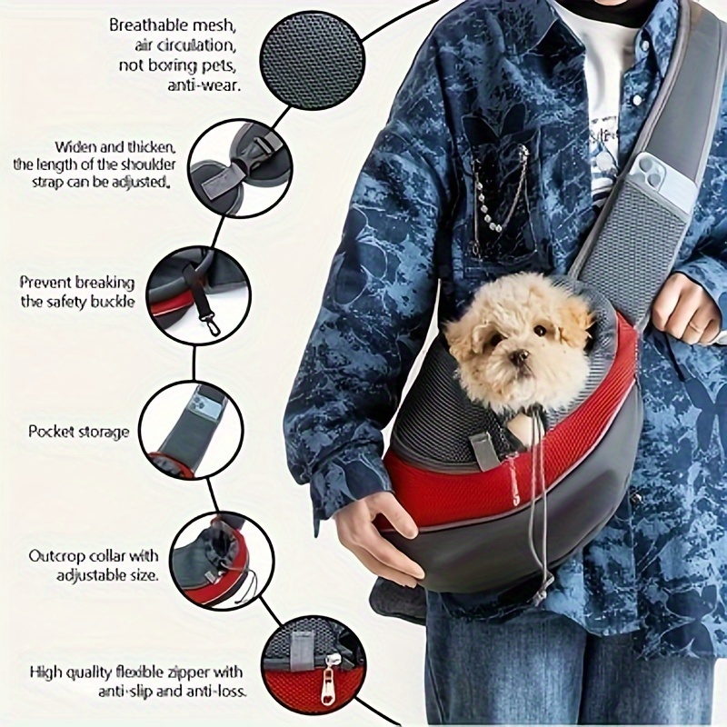 Small dog shoulder bag carrier online