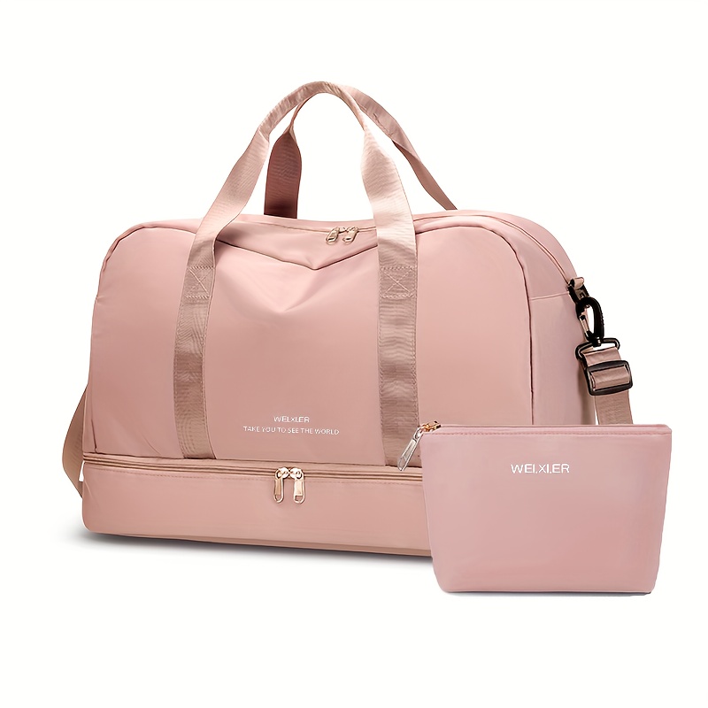 Bolsas de viaje para mujer, bolso de mano de fin de semana para mujer,  bolsa de gimnasio deportiva, bolsa de lona de entrenamiento, bolsa de  hombro