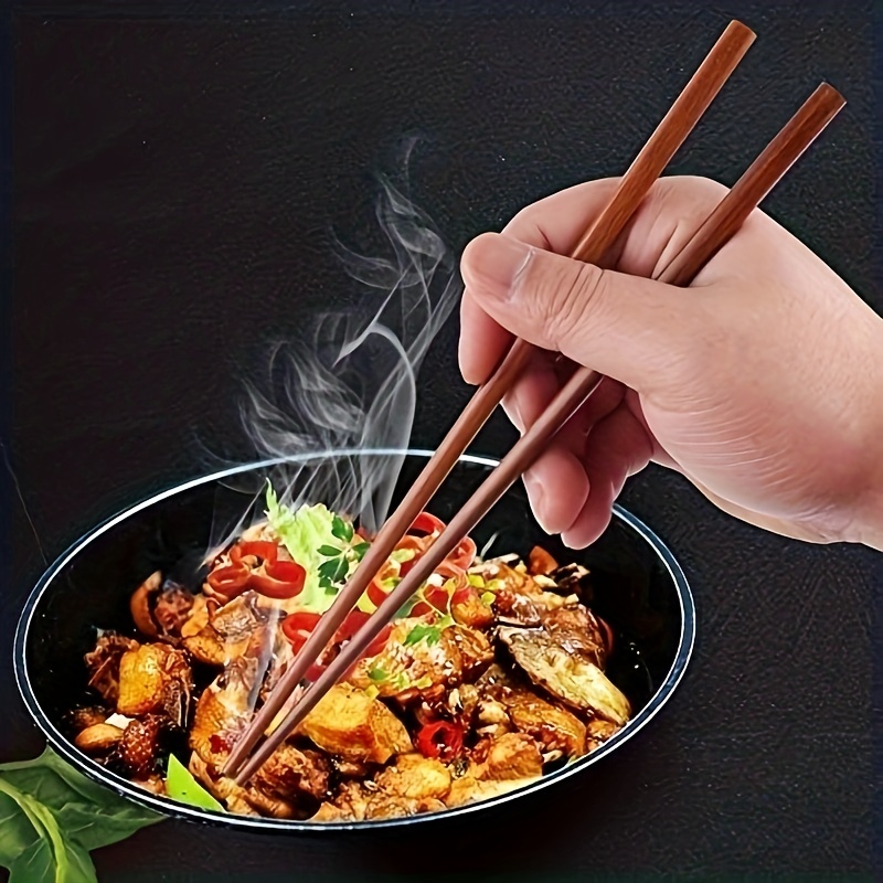 Chopsticks,Chop Sticks Wooden, Chop Stix, 10 Pairs Resusable Chinese  Chopsticks