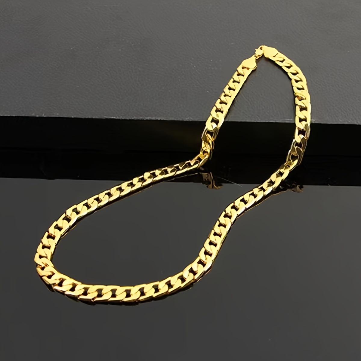 Hip Hop Fashion Luxury Golden NK Unisex Necklace