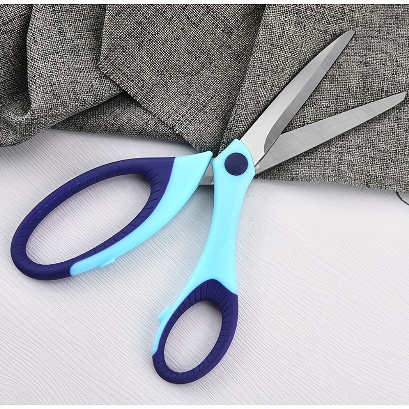Hand-shears, iBayam 8 Heavy Duty Scissors Bulk 1-Pack, 2.5mm Thickness  Ultra Sharp Blade Shears with Comfort-Grip Handles for Home School Tool  Craft