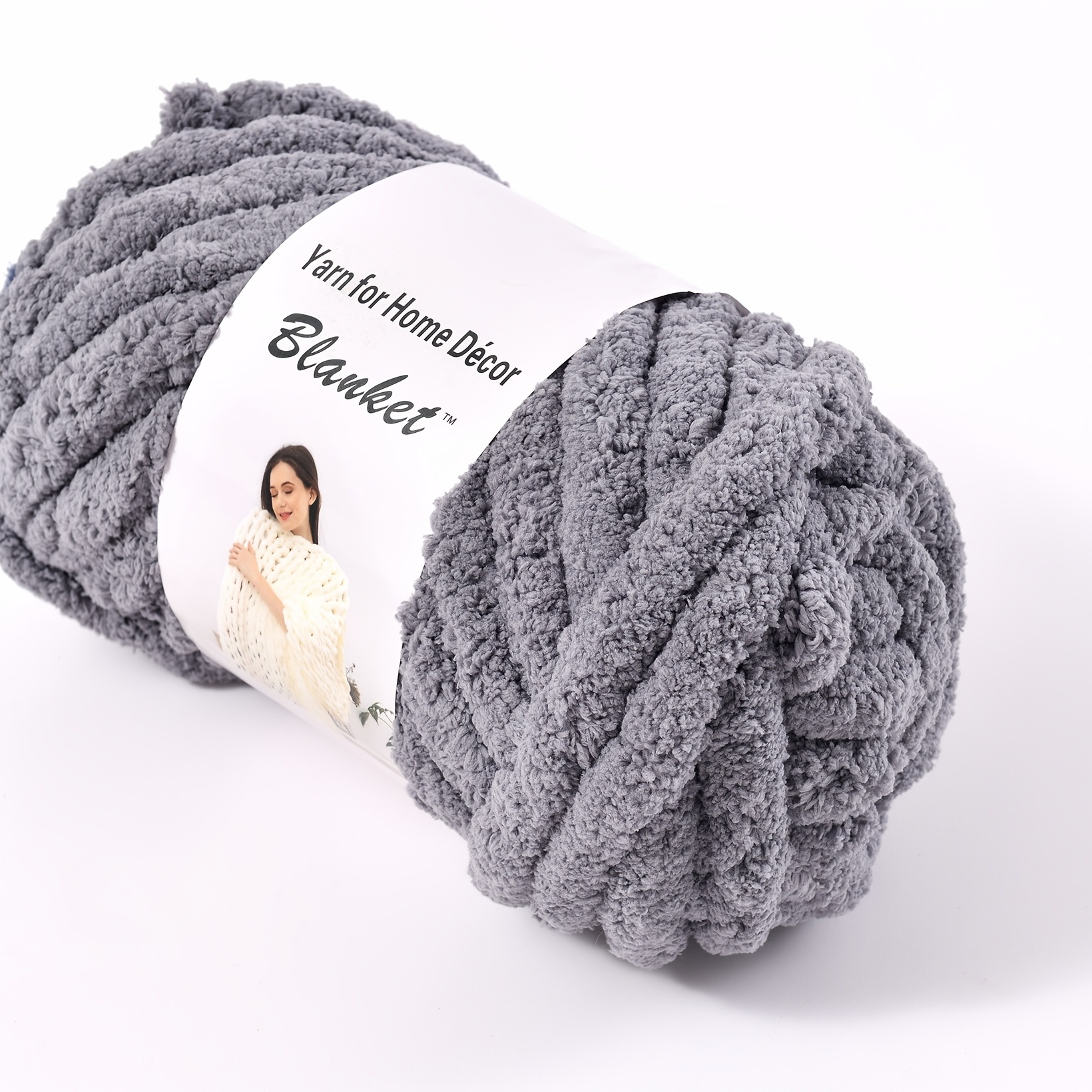 Chenille Chunky Yarn For Diy Knitting Blanket Cushion, Bed Sofa Home  Decor,, 24yards - Temu Germany