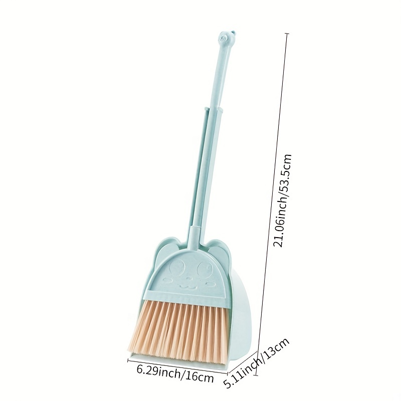 Cute Mini Broom Dustpan And Mop Set Portable Small Broom - Temu