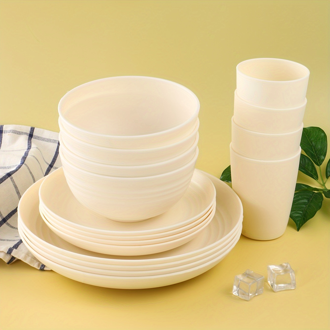 29/44 pezzi Set di stoviglie piatti e ciotole in ceramica Set di stoviglie verdi  piatti da portata 2/4/6 persone cucina ristorante Hotel - AliExpress