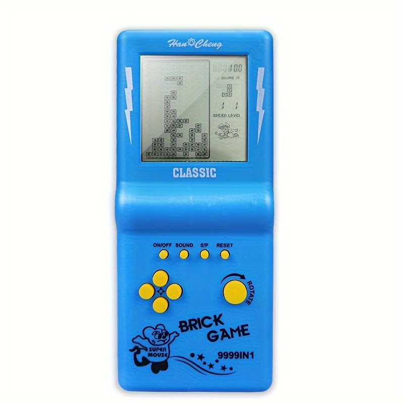 Portable Game Console BRICK GAME Joueurs De Jeux Portables Jouets  Électroniques De Poche Console De Jeu Classique Cadeau D'enfance - Temu  France