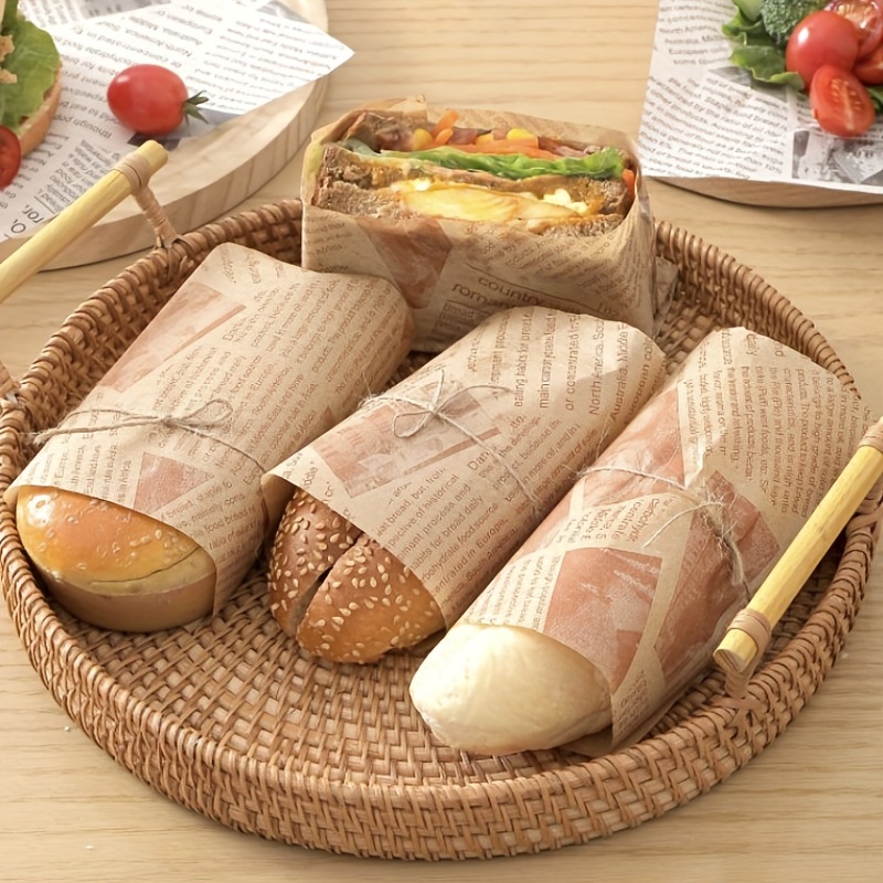 Bear Deli Paper Sheets Cute Kawaii Fast Food Sandwich - Temu