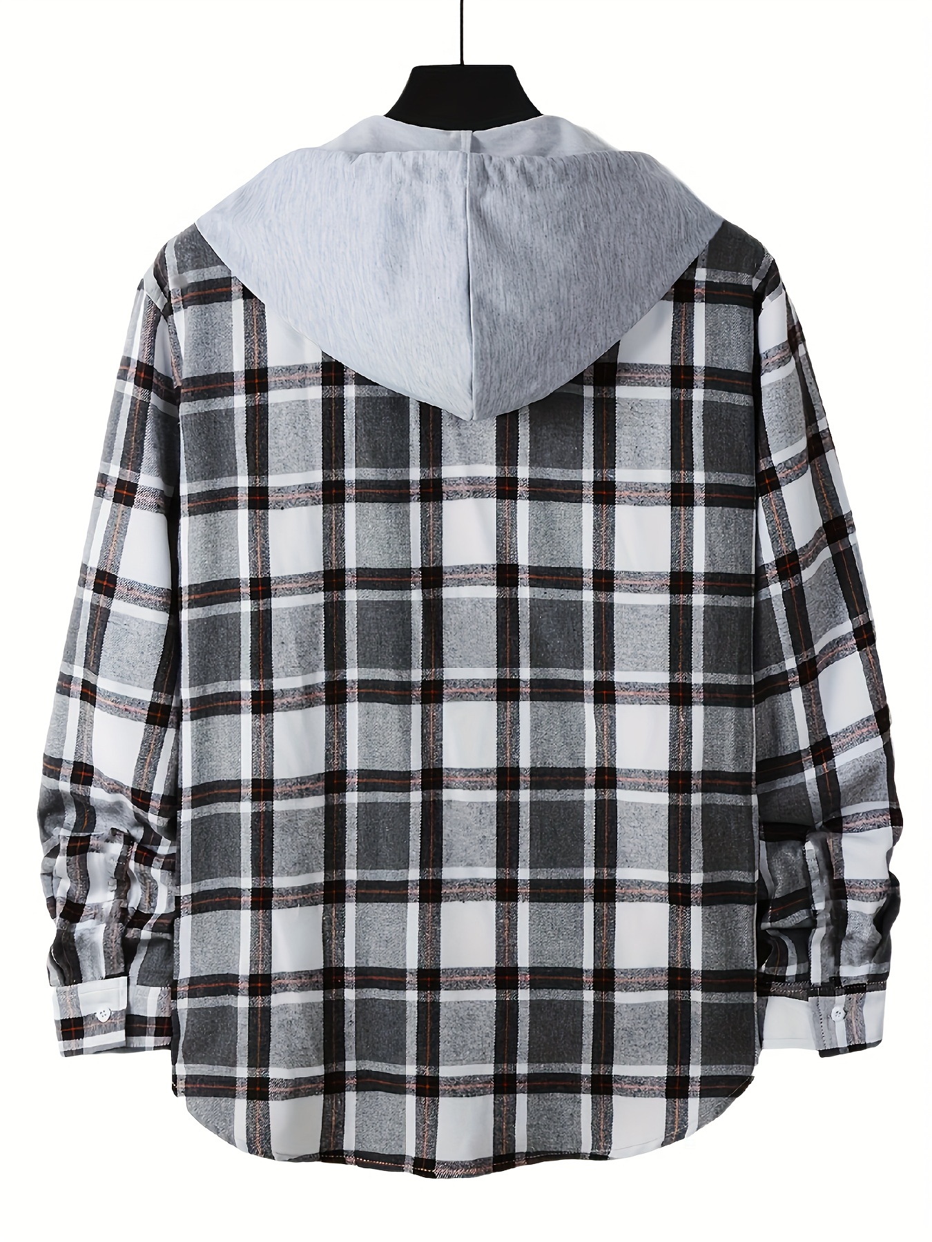 Multicolor flannel jacket best sale