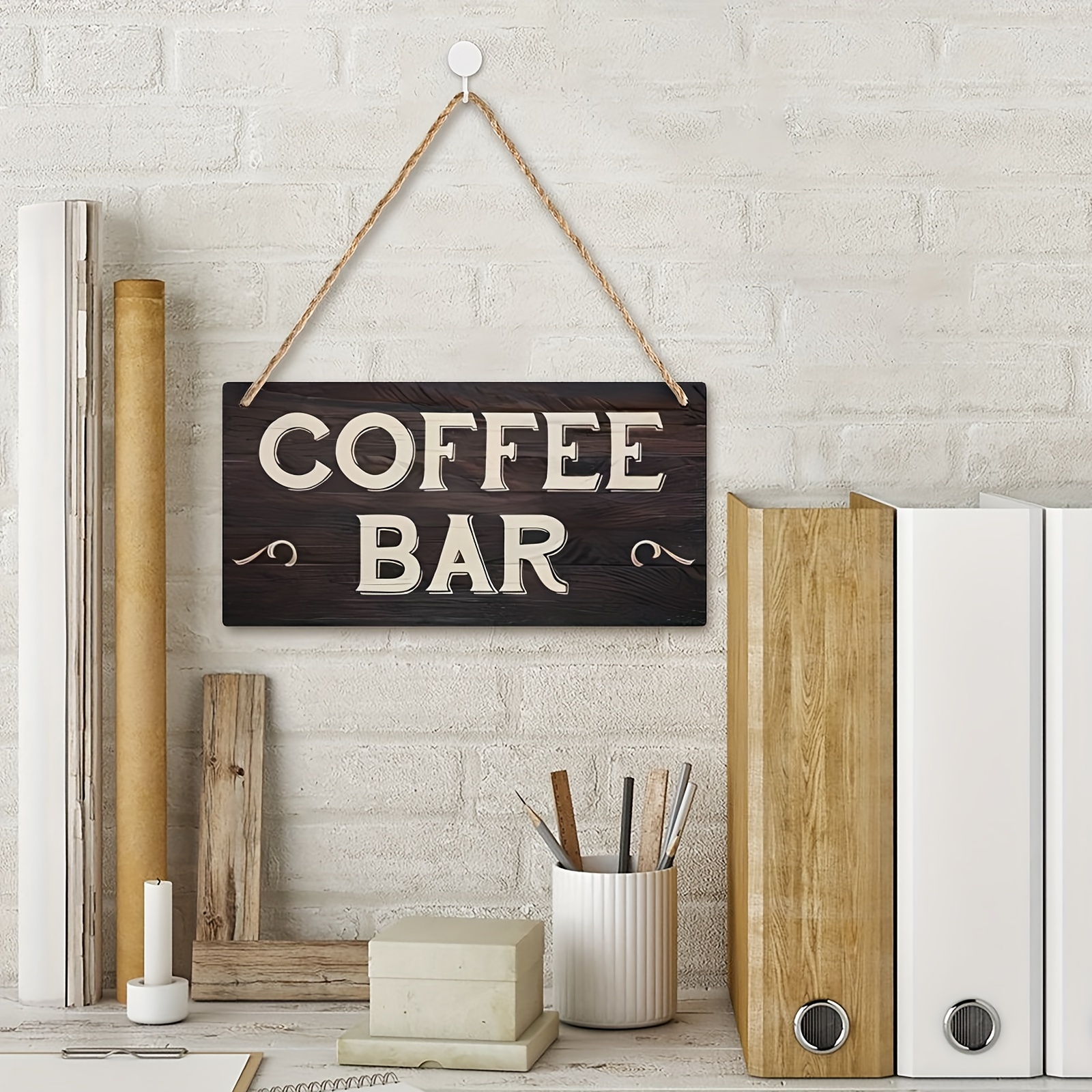 6 Pcs Wooden Mini Coffee Bar Sign Farmhouse Coffee Bar Decor Rustic But  First Coffee Sign Love Is Brewing Coffee Table Sign Vintage Coffee Wood  Plaque