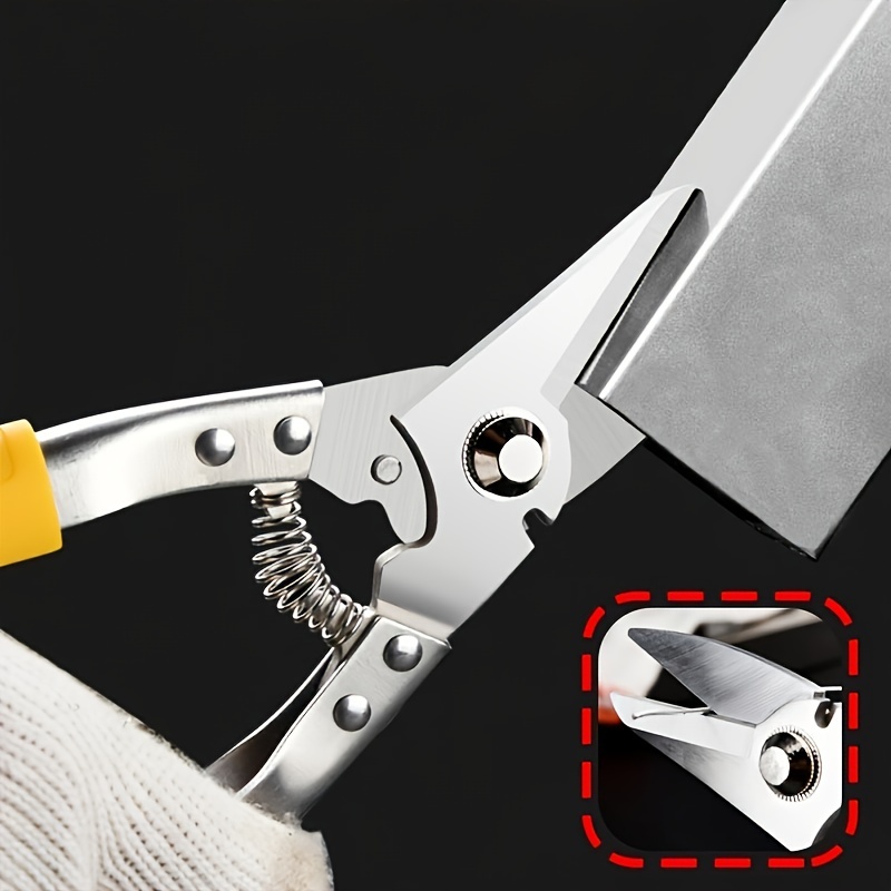 Deli Multifunctional Metal Sheet Cutting Scissor Aviation Snip Straigh –  AOOKMIYA