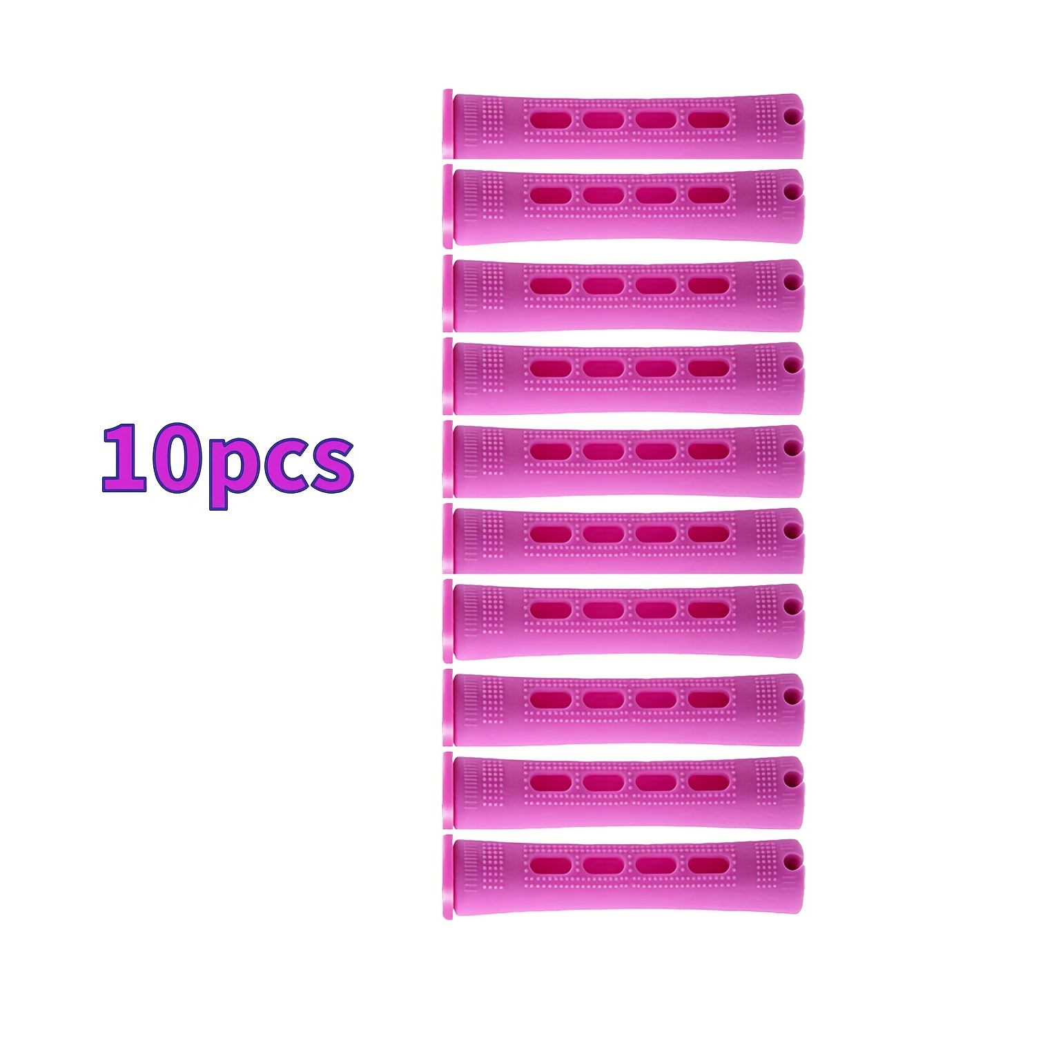 Purple Perm Rods Natural Hair Cold Wave Rods Hair Roller - Temu