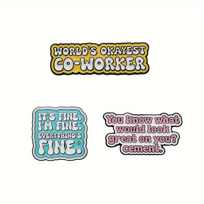 DIYthinker Meaning of Lazy Funny Quote Round Pins Badge Button Clothing  Decoration Gift 5pcs XXL XXL Multicolor : : Office Products