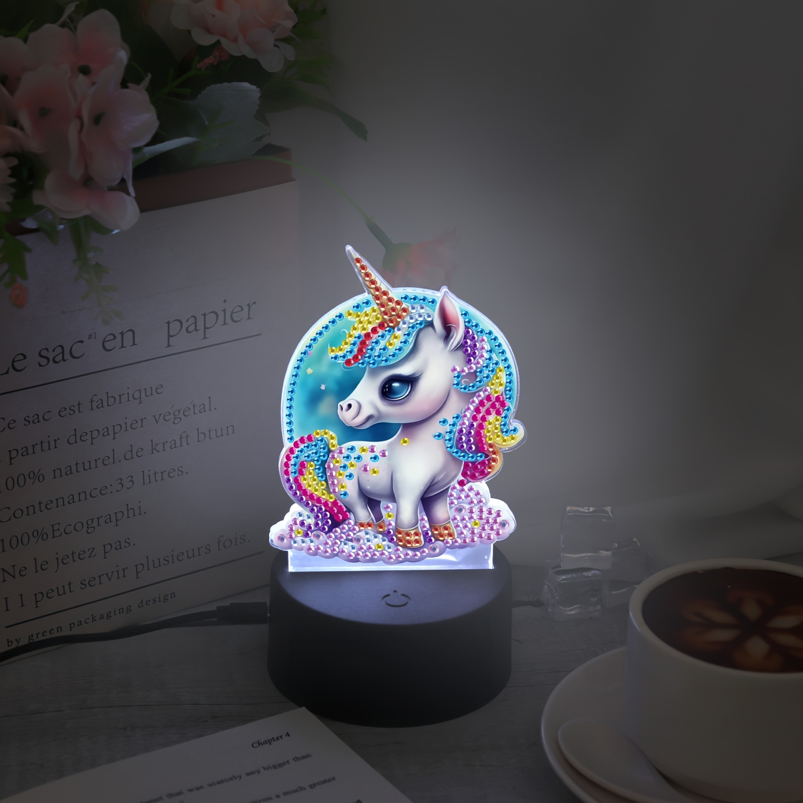 LAMPE LICORNE DIY