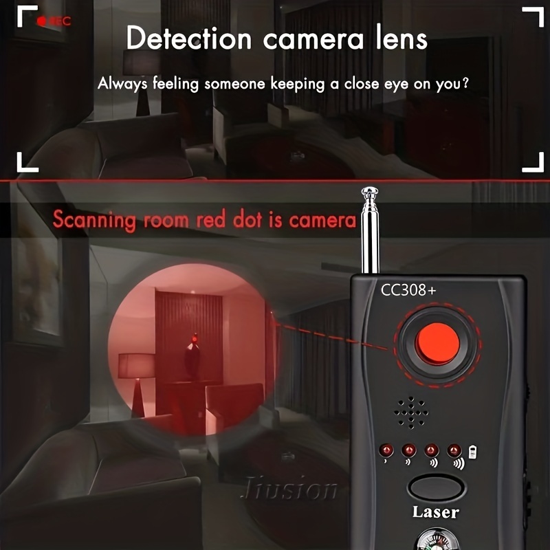 Détecteur anti-espion, détecteur de bugs, détecteur de caméra, protecteur  de
